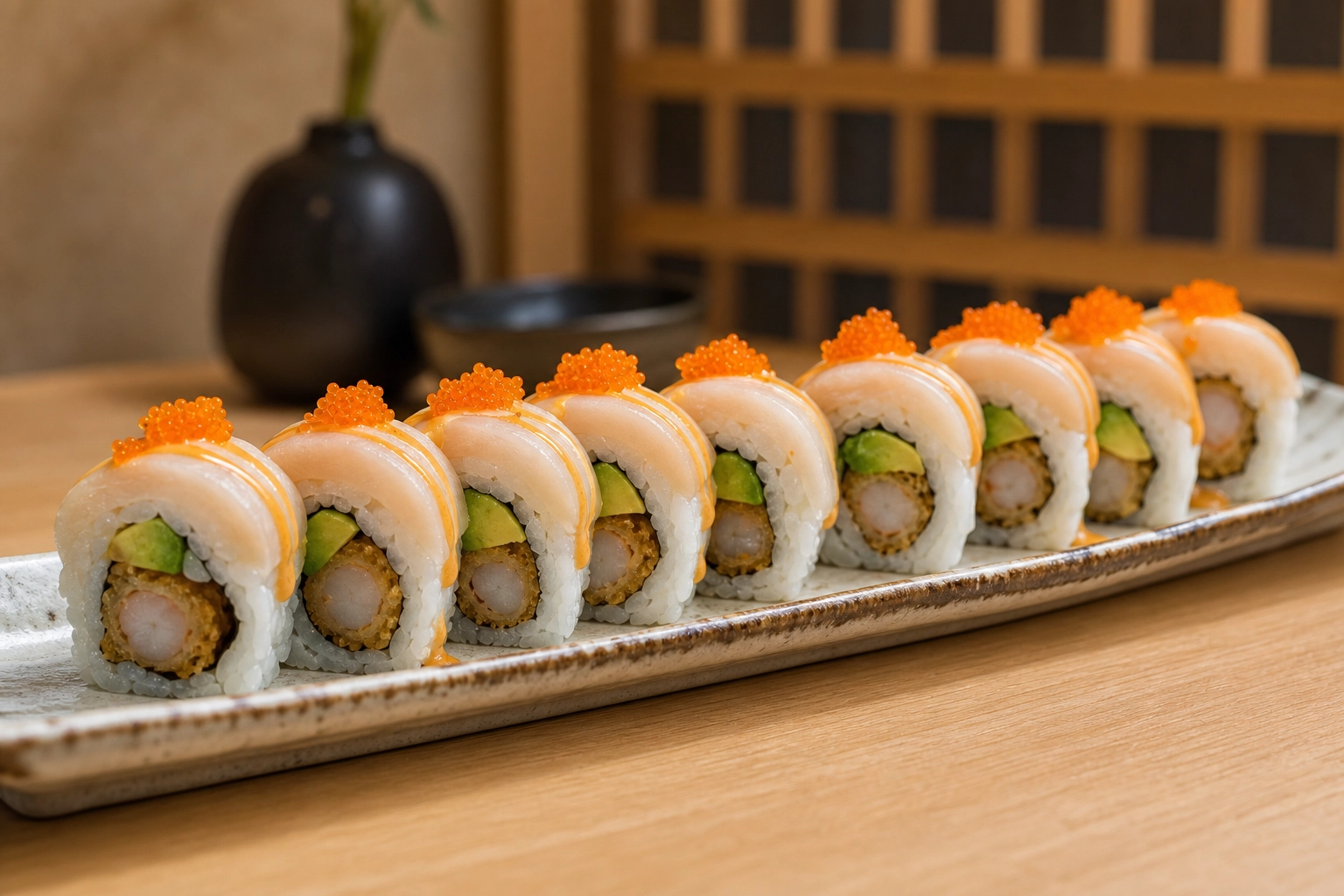 White Tiger Roll (8 pcs)